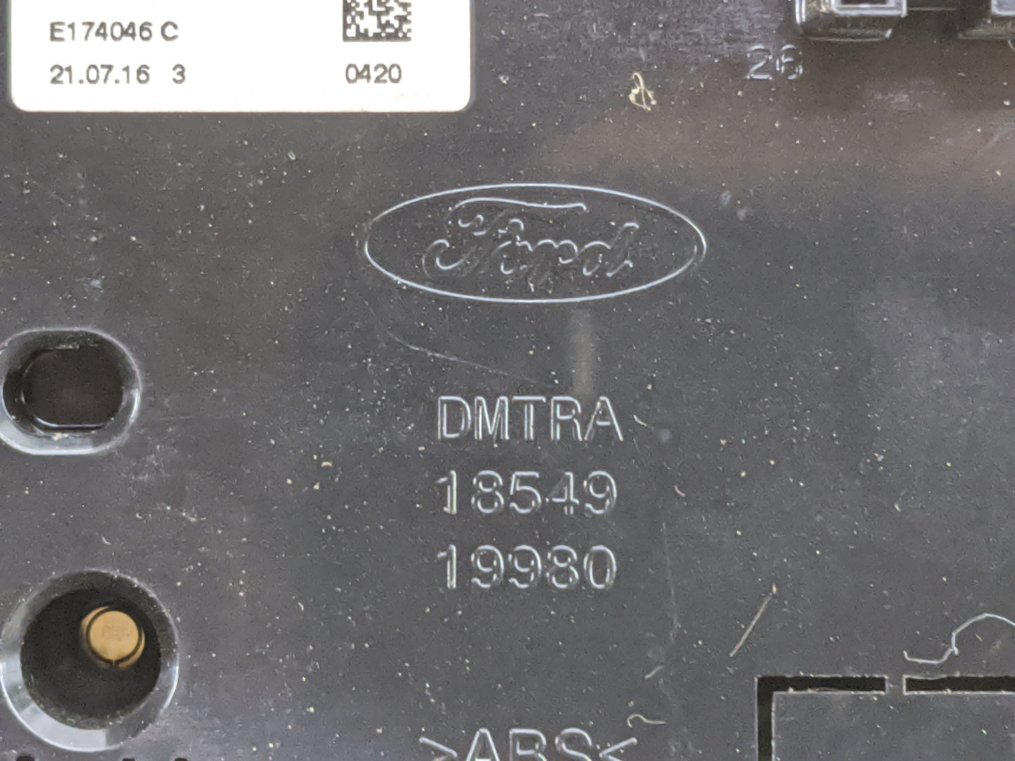 2019 Ford Transit Climate Control Module Temperature AC/Heater Replacement P/N:DMTRA18549 DMTRA1854919980, E174046 Fits OEM 