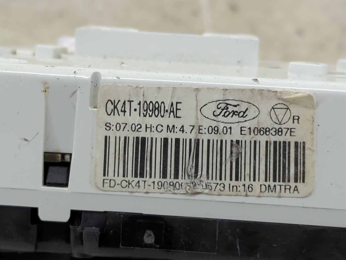 2015-2019 Ford Transit-150 Climate Control Module Temperature AC/Heater Replacement P/N:E1068387E CK4T-19980-AE Fits OEM Use