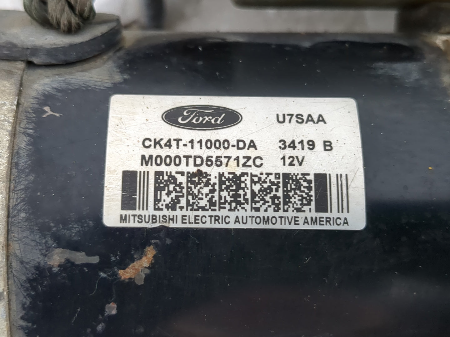 2015-2020 Ford Transit-150 Car Starter Motor Solenoid OEM P/N:CK4T-11000-DA Fits Fits 2015 2016 2017 2018 2019 2020 OEM Used
