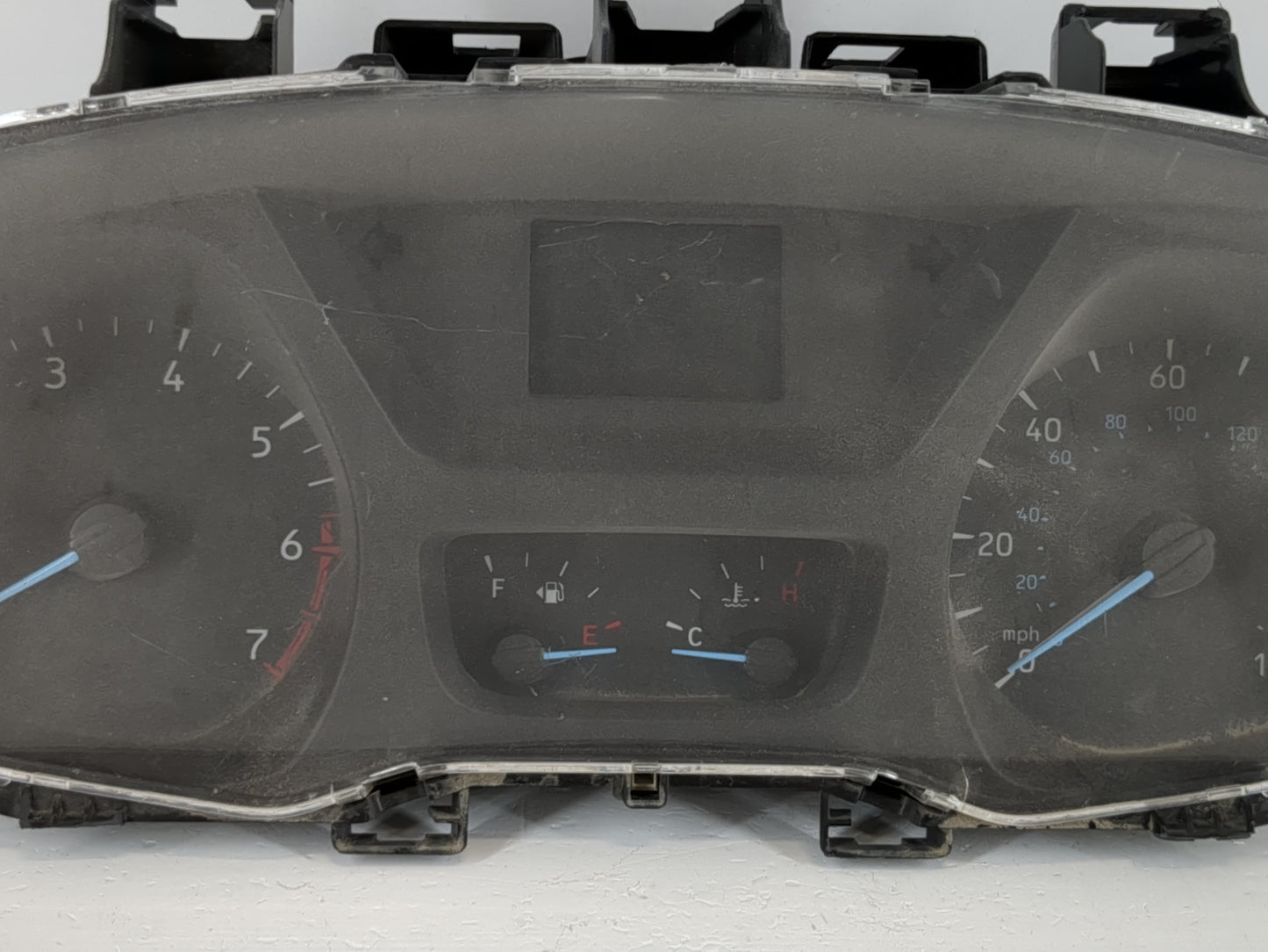 2018-2019 Ford Transit-250 Instrument Cluster Speedometer Gauges P/N:HK4T-10849-FC Fits Fits 2018 2019 OEM Used Auto Parts -