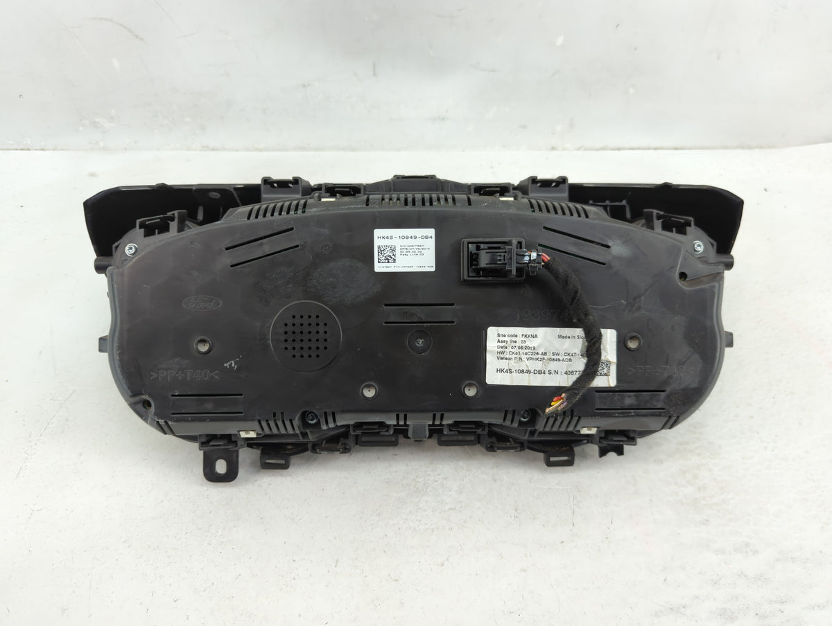 2019 Ford Transit-250 Instrument Cluster Speedometer Gauges P/N:HK4S-10849-ADB CK4T-14C026-AB, CK4T-14C026-EF Miles: Fits OE