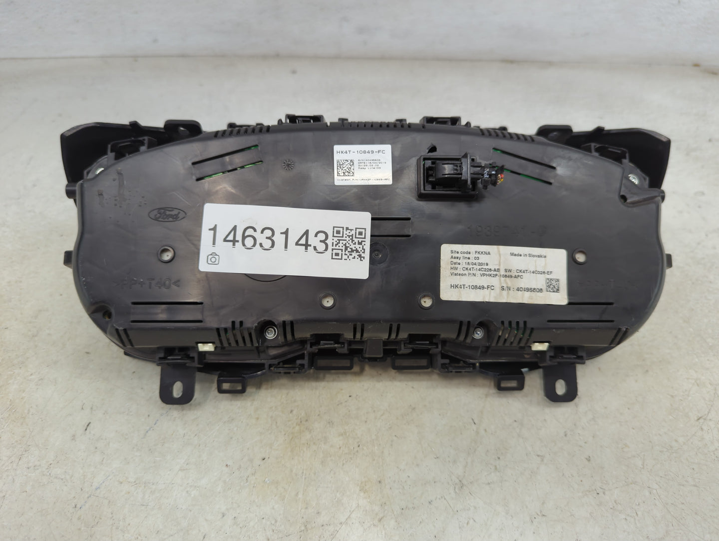 2018-2019 Ford Transit-250 Instrument Cluster Speedometer Gauges P/N:HK4T-10849-FC Miles: Fits Fits 2018 2019 OEM Used Auto 