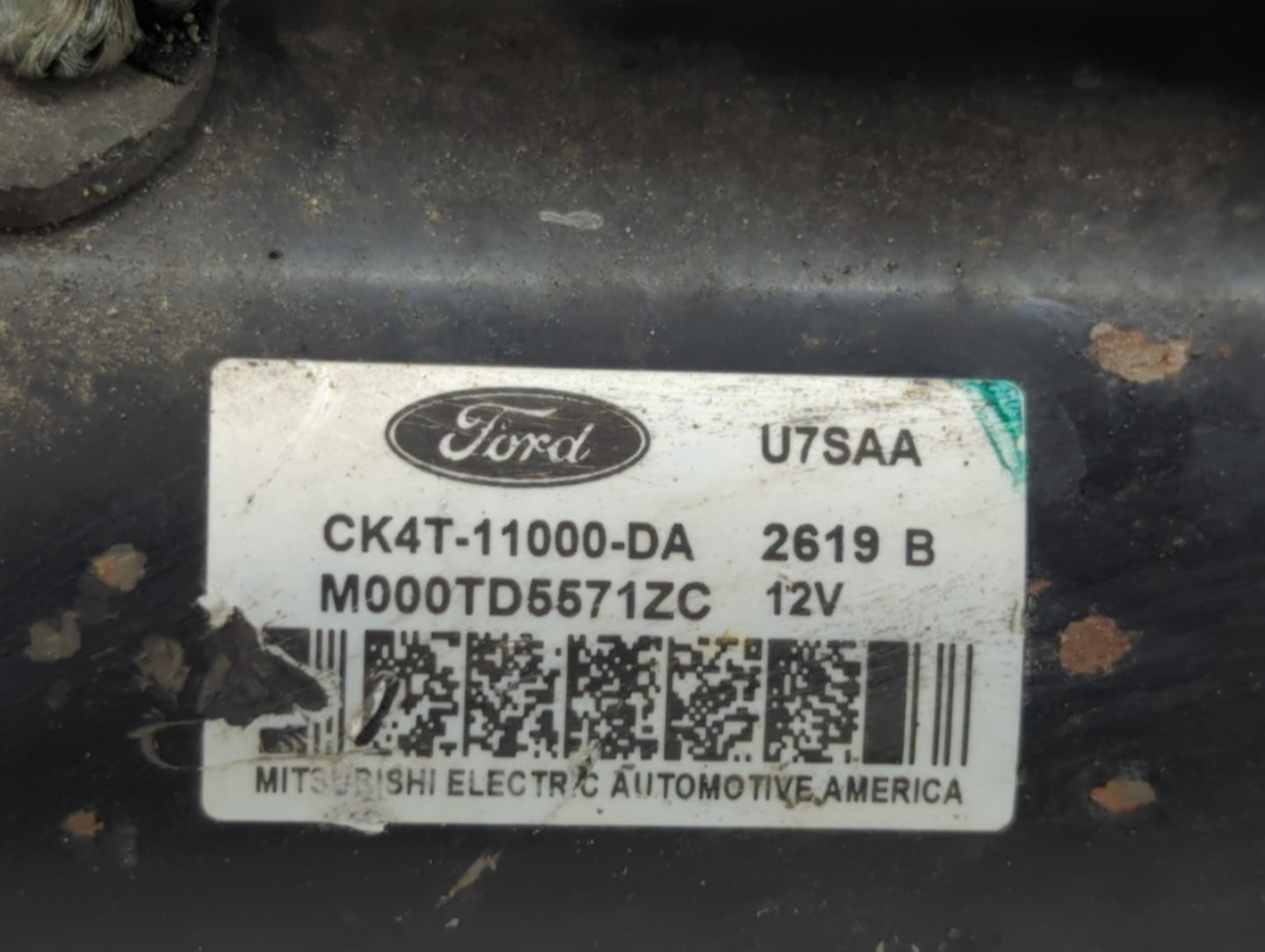 2015-2020 Ford Transit-250 Car Starter Motor Solenoid OEM P/N:M000TD5571ZC CK4T-11000-DA Fits Fits 2015 2016 2017 2018 2019 