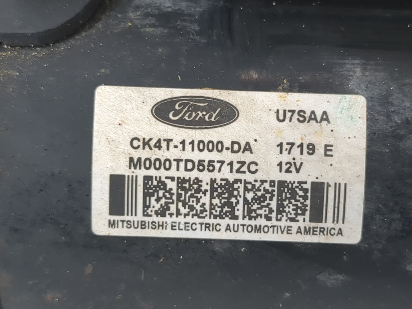 2015-2020 Ford Transit-350 Car Starter Motor Solenoid OEM P/N:CK4T-11000-DA Fits Fits 2015 2016 2017 2018 2019 2020 OEM Used