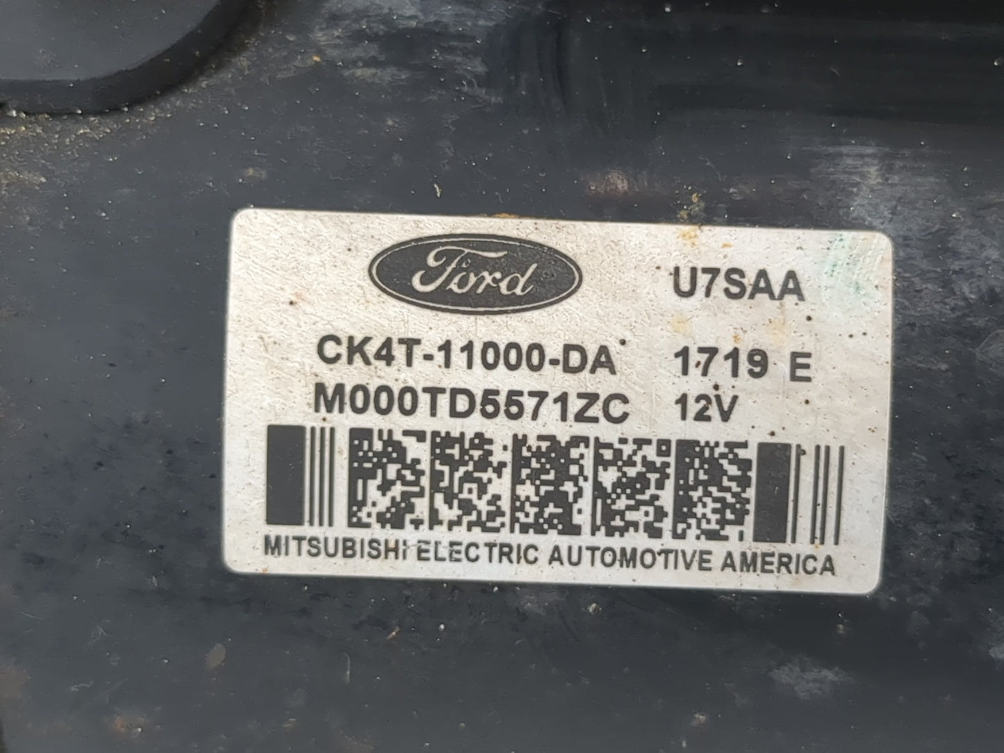 2015-2020 Ford Transit-350 Car Starter Motor Solenoid OEM P/N:CK4T-11000-DA Fits Fits 2015 2016 2017 2018 2019 2020 OEM Used