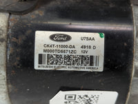 2015-2020 Ford Transit-350 Car Starter Motor Solenoid OEM P/N:CK4T-11000-DA Fits Fits 2015 2016 2017 2018 2019 2020 OEM Used