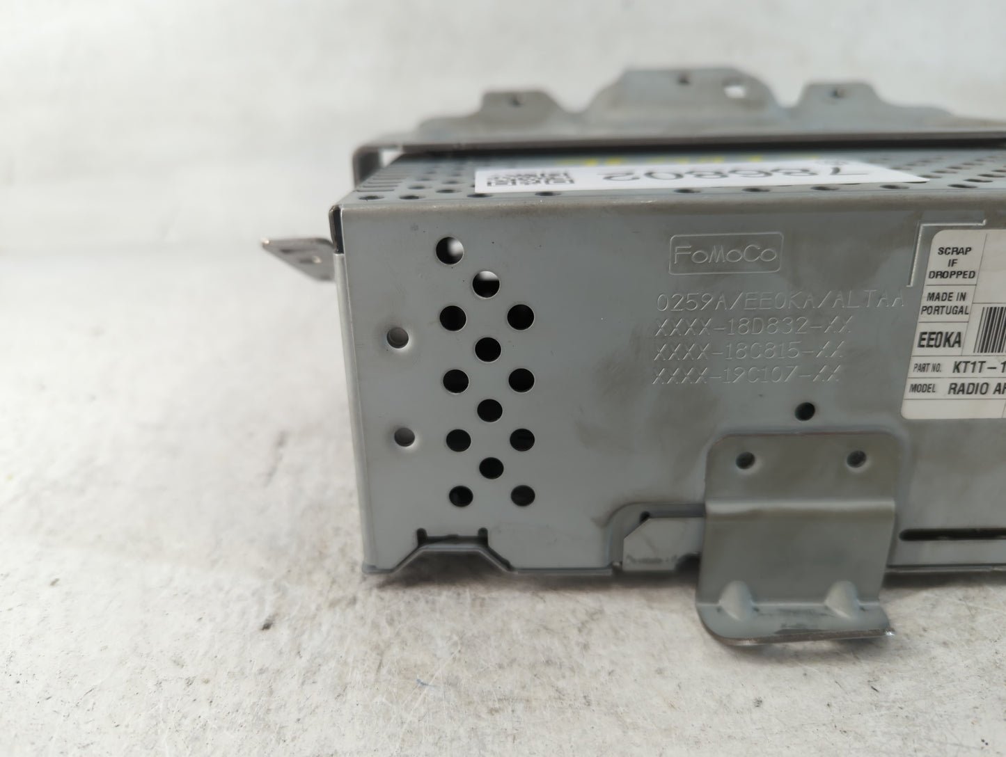2019 Ford Transit Radio AM FM Cd Player Receiver Replacement P/N:KT1T-18D832-KR Fits OEM Used Auto Parts - Oemusedautoparts1