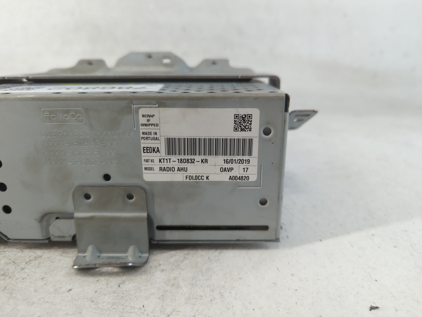 2019 Ford Transit Radio AM FM Cd Player Receiver Replacement P/N:KT1T-18D832-KR Fits OEM Used Auto Parts - Oemusedautoparts1