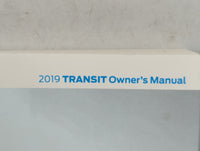 2019 Ford Transit Owners Manual Book Guide P/N:KK3J 19A321 AB OEM Used Auto Parts - Oemusedautoparts1.com