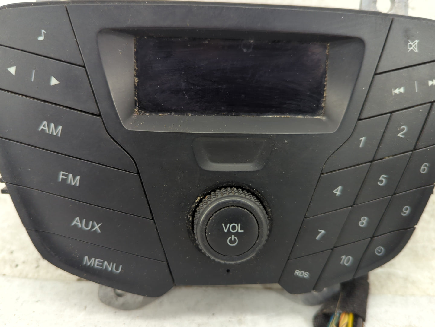 2019 Ford Transit 150 Radio AM FM Cd Player Receiver Replacement P/N:DT1T-18D815-AJ Fits Fits 2017 2018 OEM Used Auto Parts 