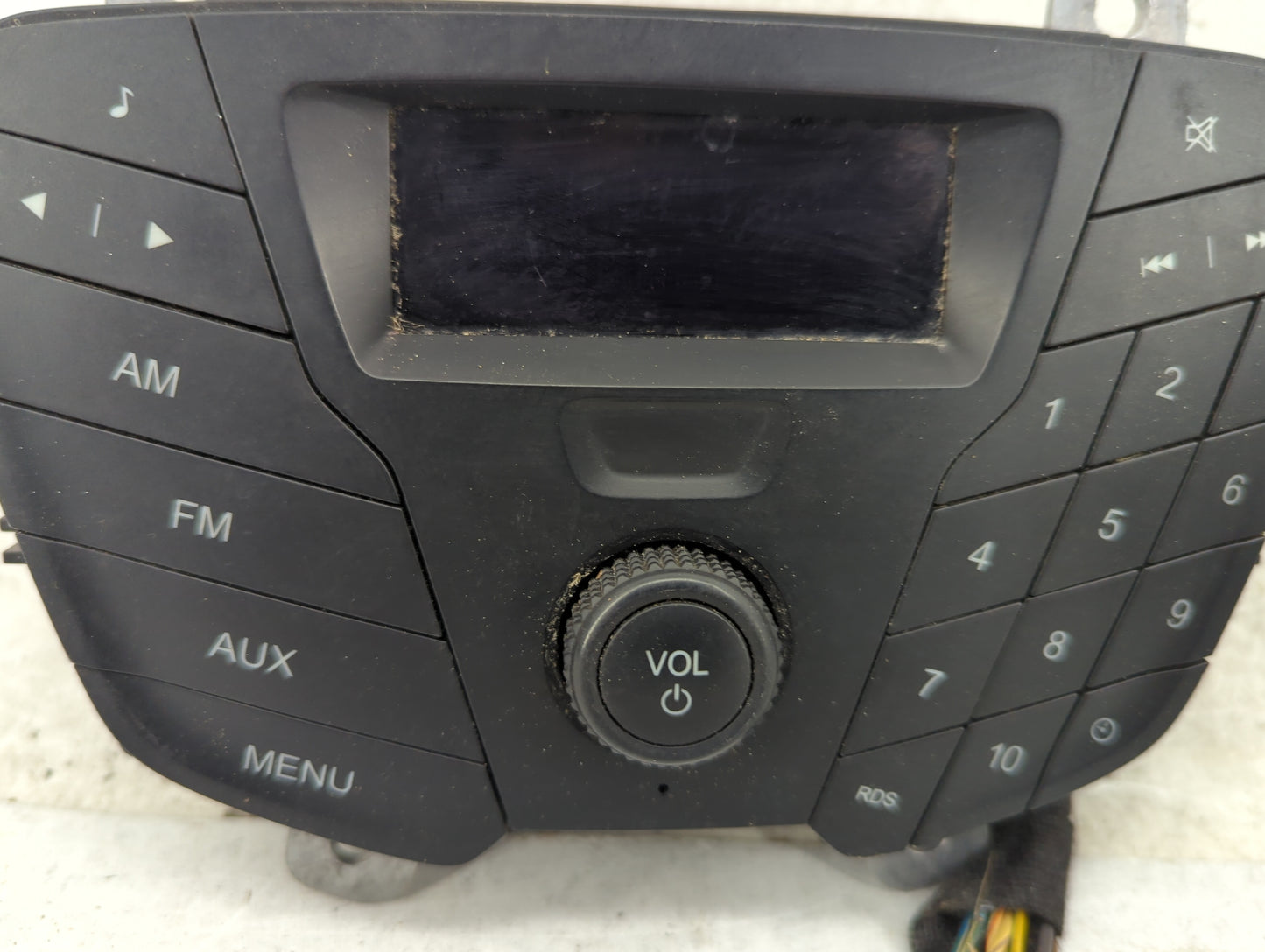 2019 Ford Transit 150 Radio AM FM Cd Player Receiver Replacement P/N:DT1T-18D815-AJ Fits Fits 2017 2018 OEM Used Auto Parts 