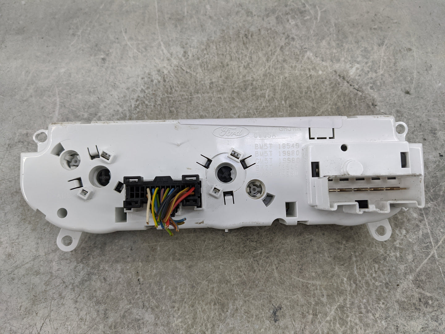 2019 Ford Transit 150 Climate Control Module Temperature AC/Heater Replacement P/N:BM5T-18549 BM5T-19980 Fits OEM Used Auto 