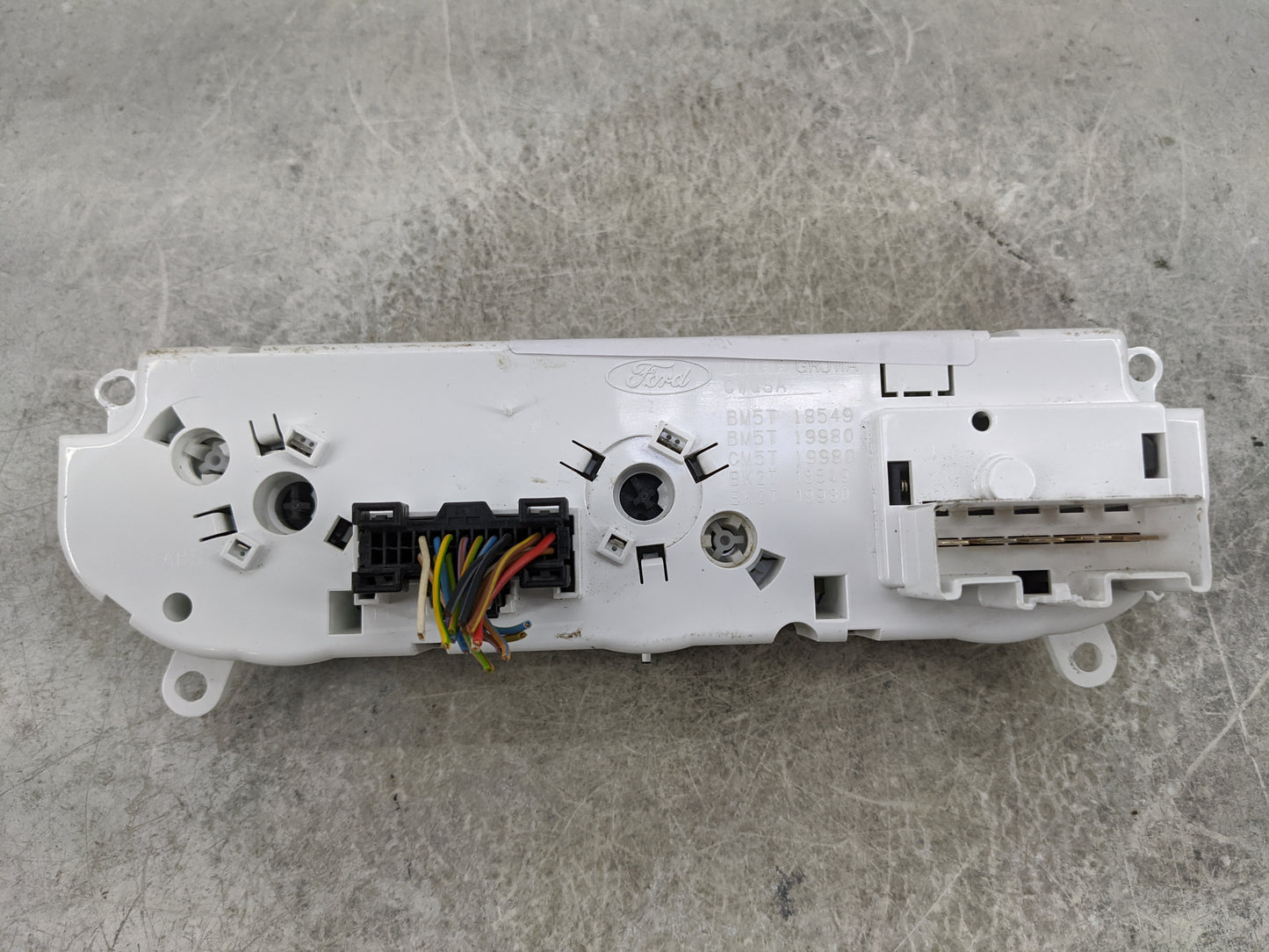 2019 Ford Transit 150 Climate Control Module Temperature AC/Heater Replacement P/N:BM5T-18549 BM5T-19980 Fits OEM Used Auto 