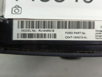 2019 Ford Transit 250 Radio AM FM Cd Player Receiver Replacement P/N:RU-9495V-B CK4T-18K810-AL Fits Fits 2016 2017 2018 OEM 
