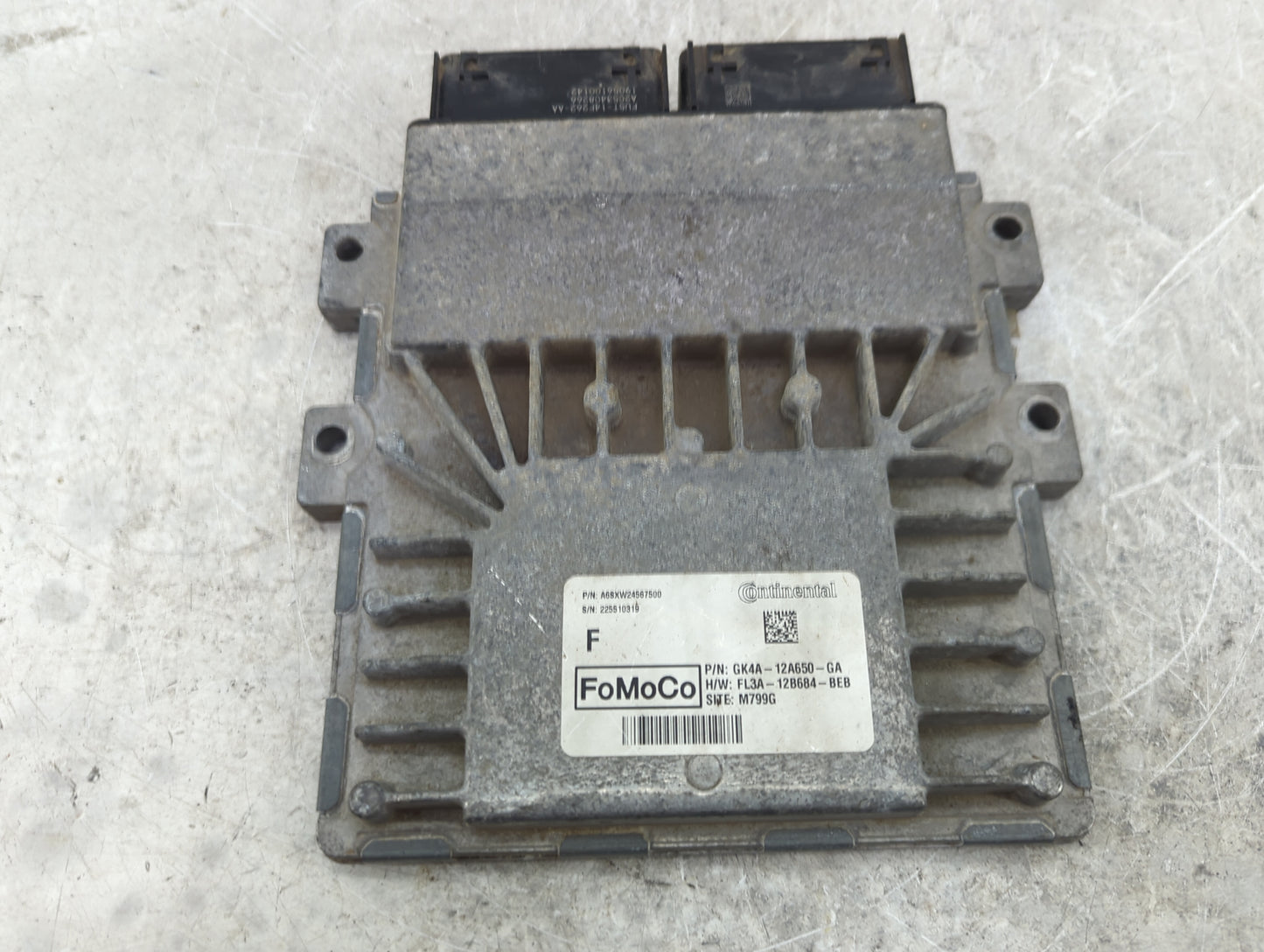 2019 Ford Transit 250 PCM Engine Control Computer ECU ECM PCU OEM P/N:GK4A-12A650-GA FL3A-12B684-BEB, A6SXW24567500 Fits OEM
