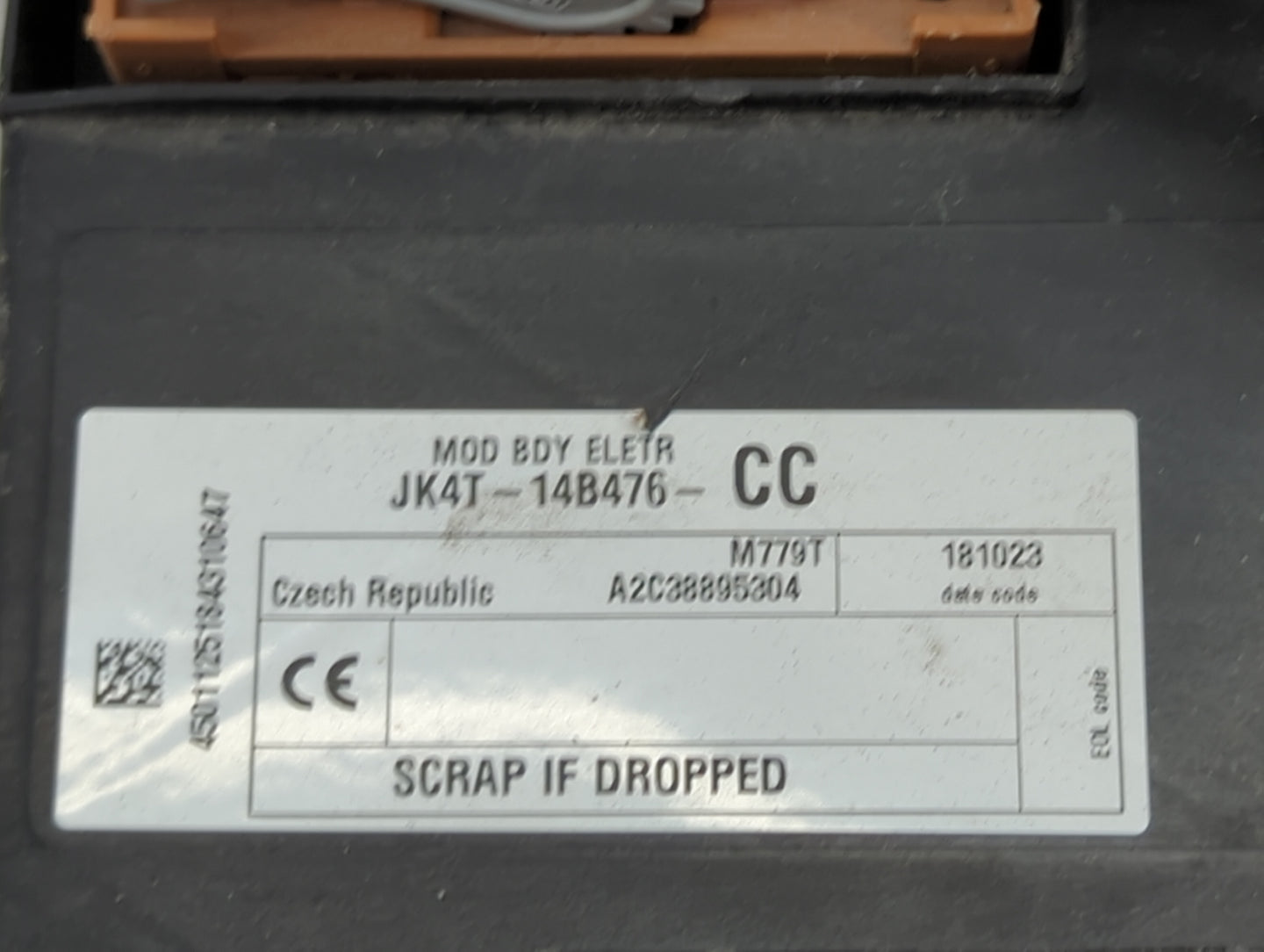 2019 Ford Transit 250 PCM Engine Control Computer ECU ECM PCU OEM P/N:JK4T-14B476-CC A2C38895304, M779T Fits OEM Used Auto P