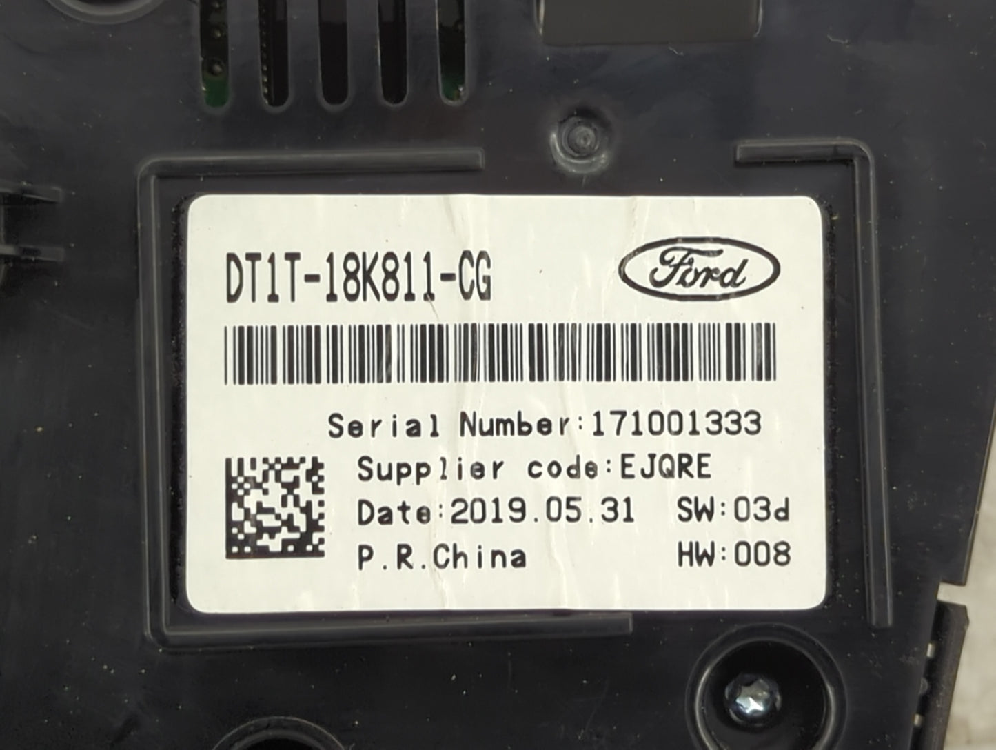Ford Transit 250 Radio Control Panel 1476466 - Oemusedautoparts1.com