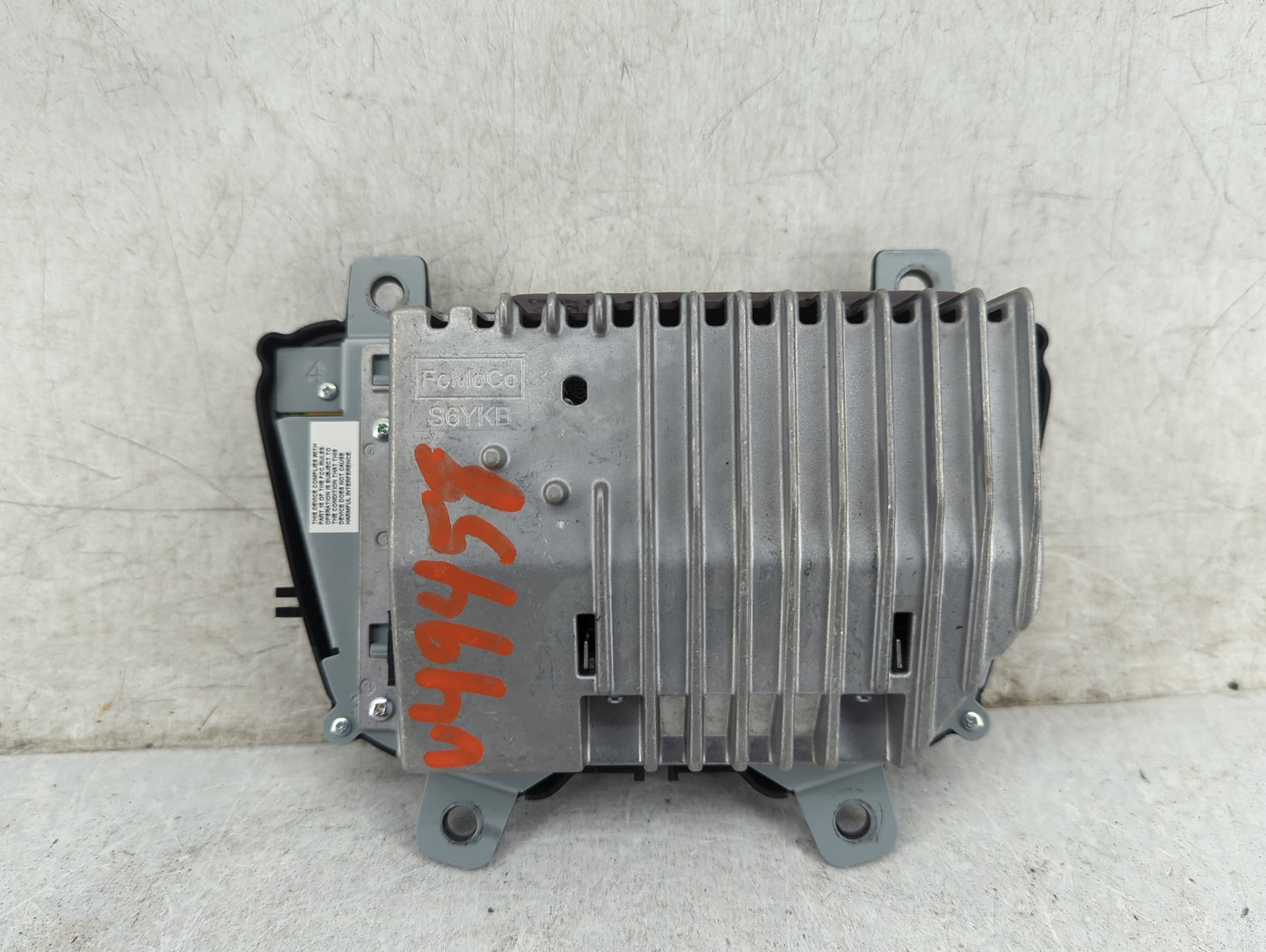 2019 Ford Transit 250 Radio AM FM Cd Player Receiver Replacement P/N:0228131 276097527 Fits Fits 2016 2017 2018 OEM Used Aut