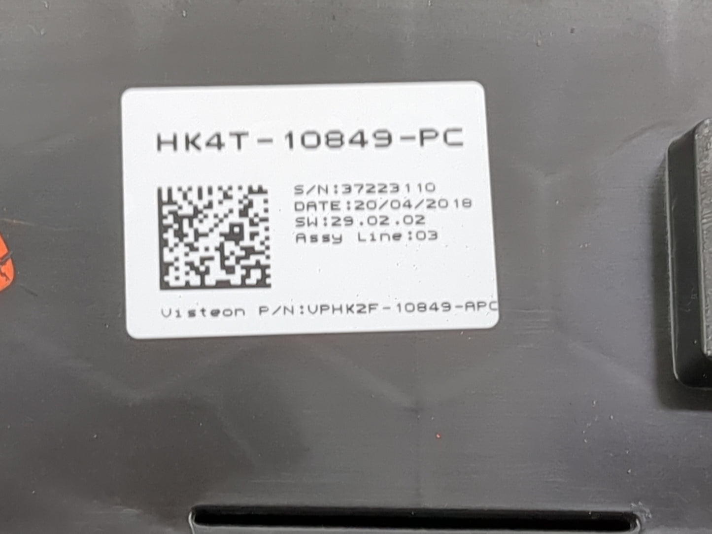 2019 Ford Transit 250 Instrument Cluster Speedometer Gauges P/N:HK4T-10849-PC VPHK2F-10849-APC Miles: Fits Fits 2018 OEM Use
