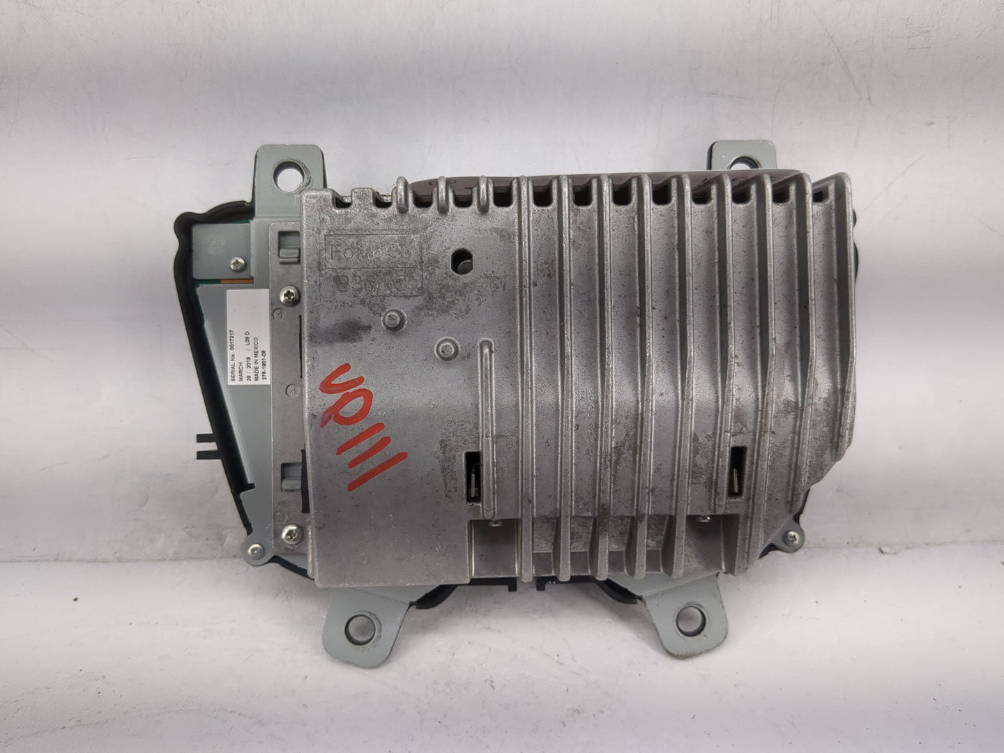 2019 Ford Transit 350 Radio AM FM Cd Player Receiver Replacement P/N:JK4T-18D815-AE A8DGEN3-1D, 419B-DA77SGKT98Y Fits Fits 2