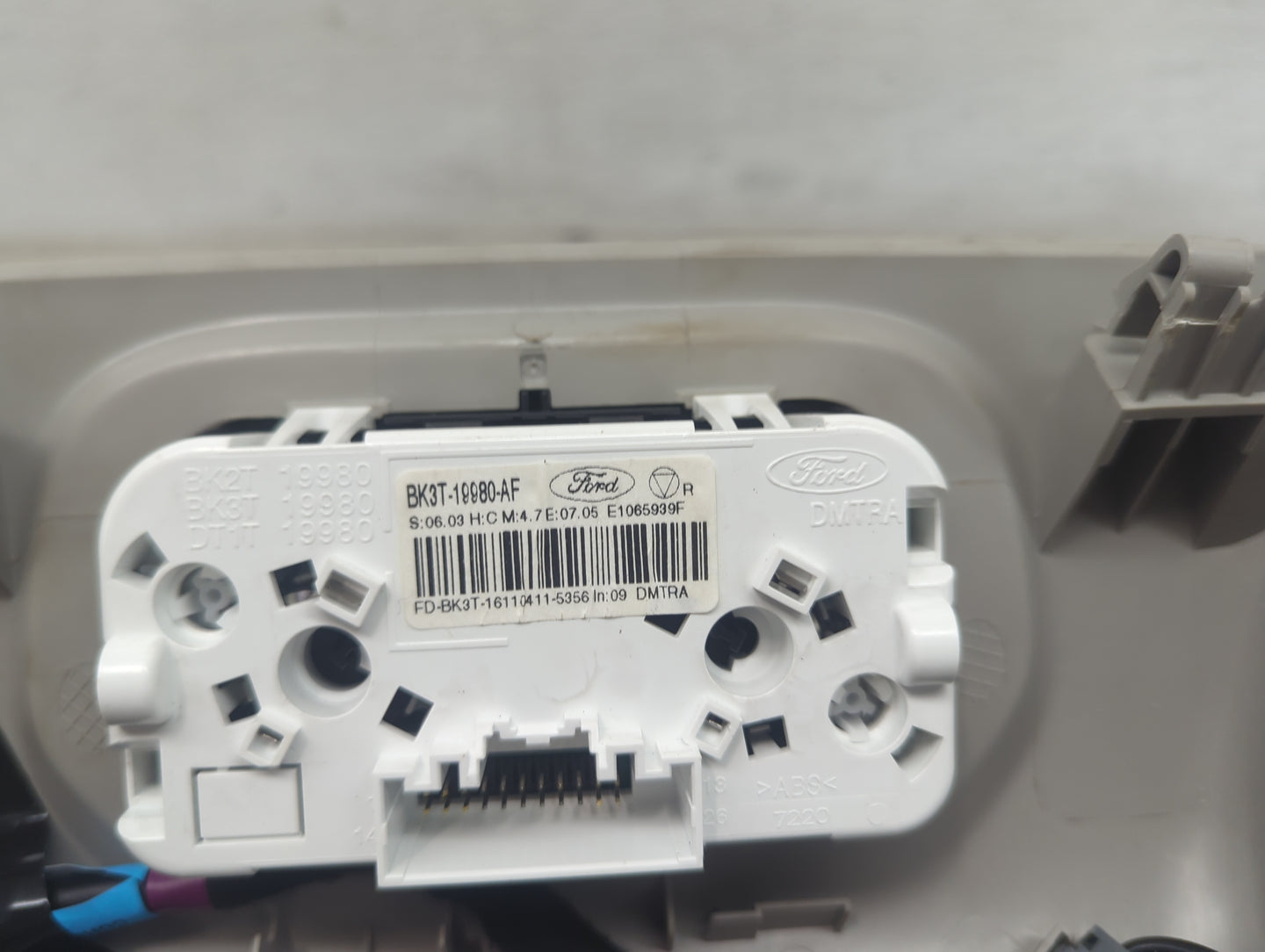 2019 Ford Transit 350 Climate Control Module Temperature AC/Heater Replacement P/N:BK3T-19980-AF BK2T-19980 Fits OEM Used Au