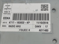 2019-2020 Ford Transit Connect Radio AM FM Cd Player Receiver Replacement P/N:KT1T-18D832-KP Fits Fits 2019 2020 OEM Used Au
