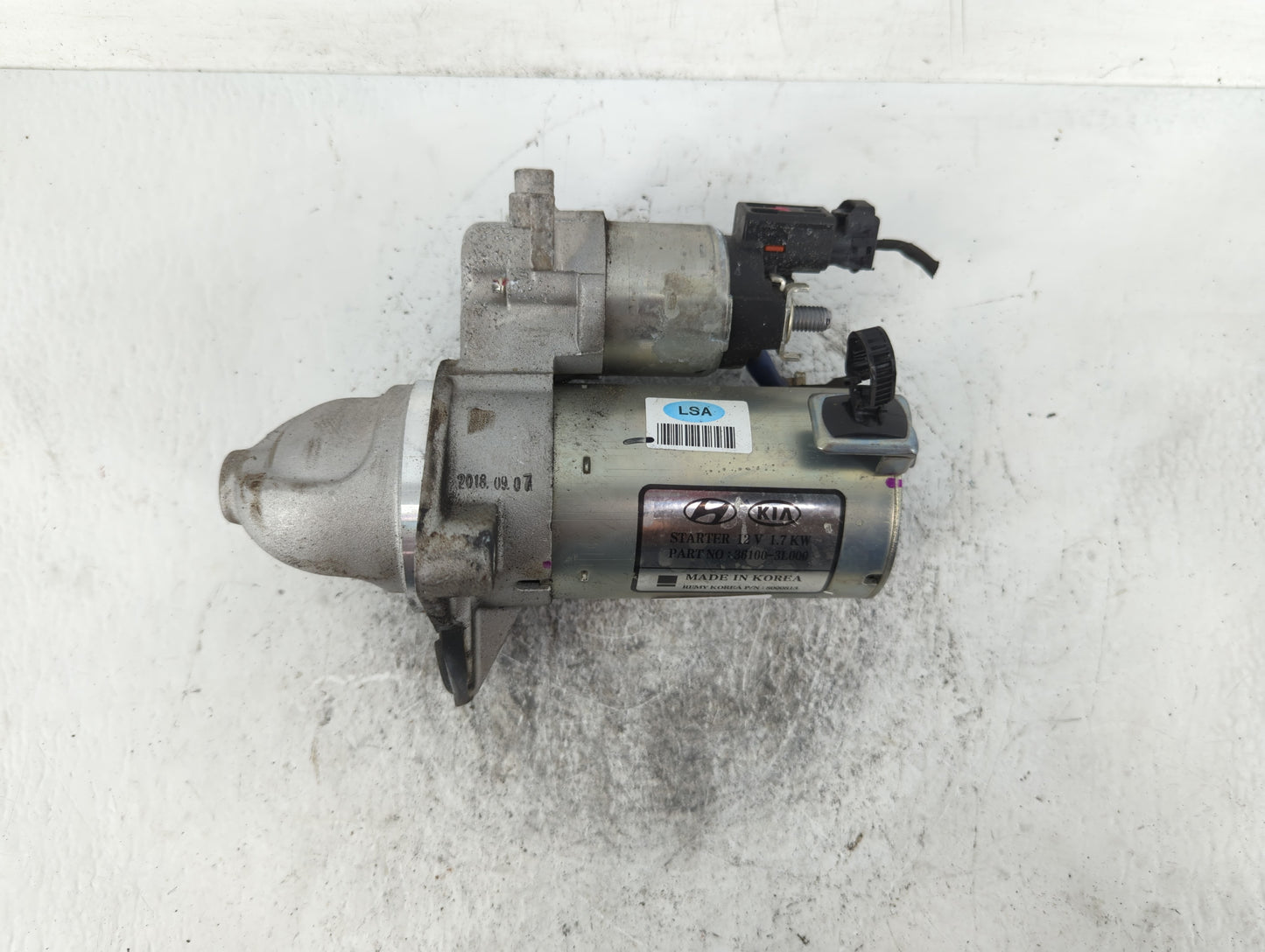 2019-2021 Genesis G70 Car Starter Motor Solenoid OEM P/N:36100-3L000 Fits Fits 2015 2016 2017 2018 2019 2020 2021 OEM Used A