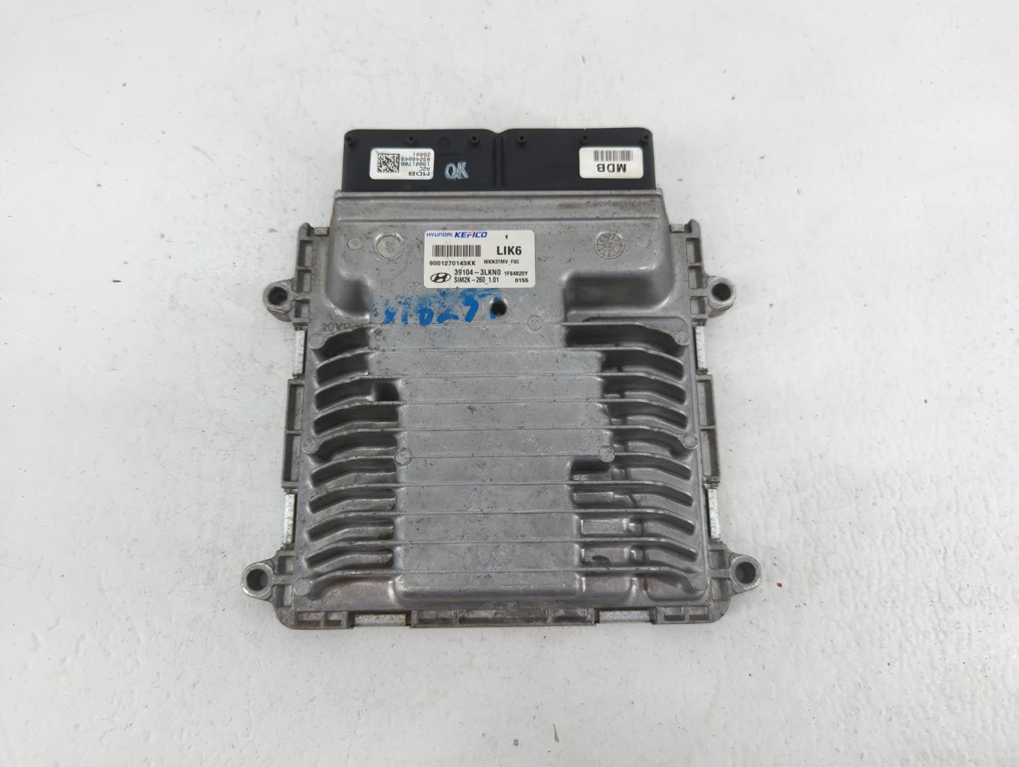 2019-2021 Genesis G70 PCM Engine Control Computer ECU ECM PCU OEM P/N:39104-3LKN0 Fits Fits 2019 2020 2021 OEM Used Auto Par