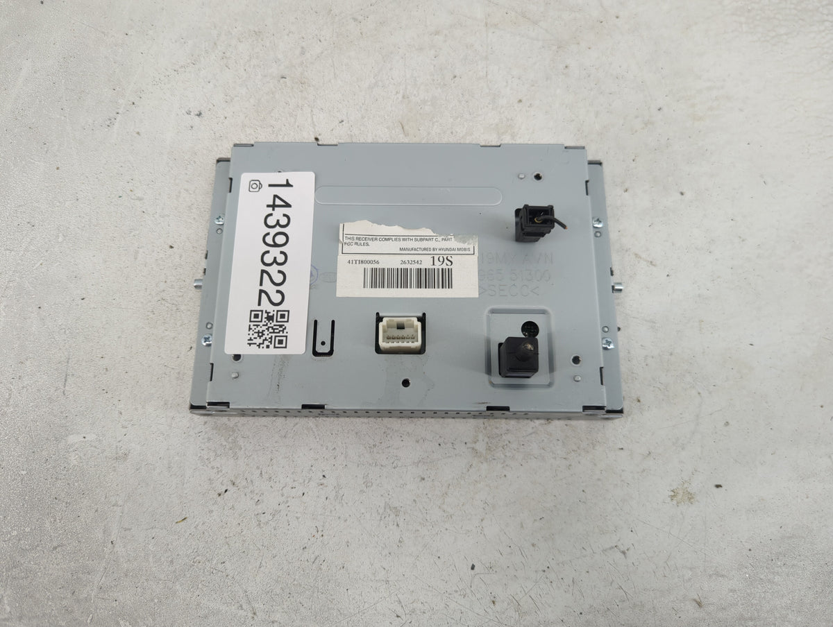 2018-2020 Genesis G80 Information Radio Display Screen 1439322 - Oemusedautoparts1.com