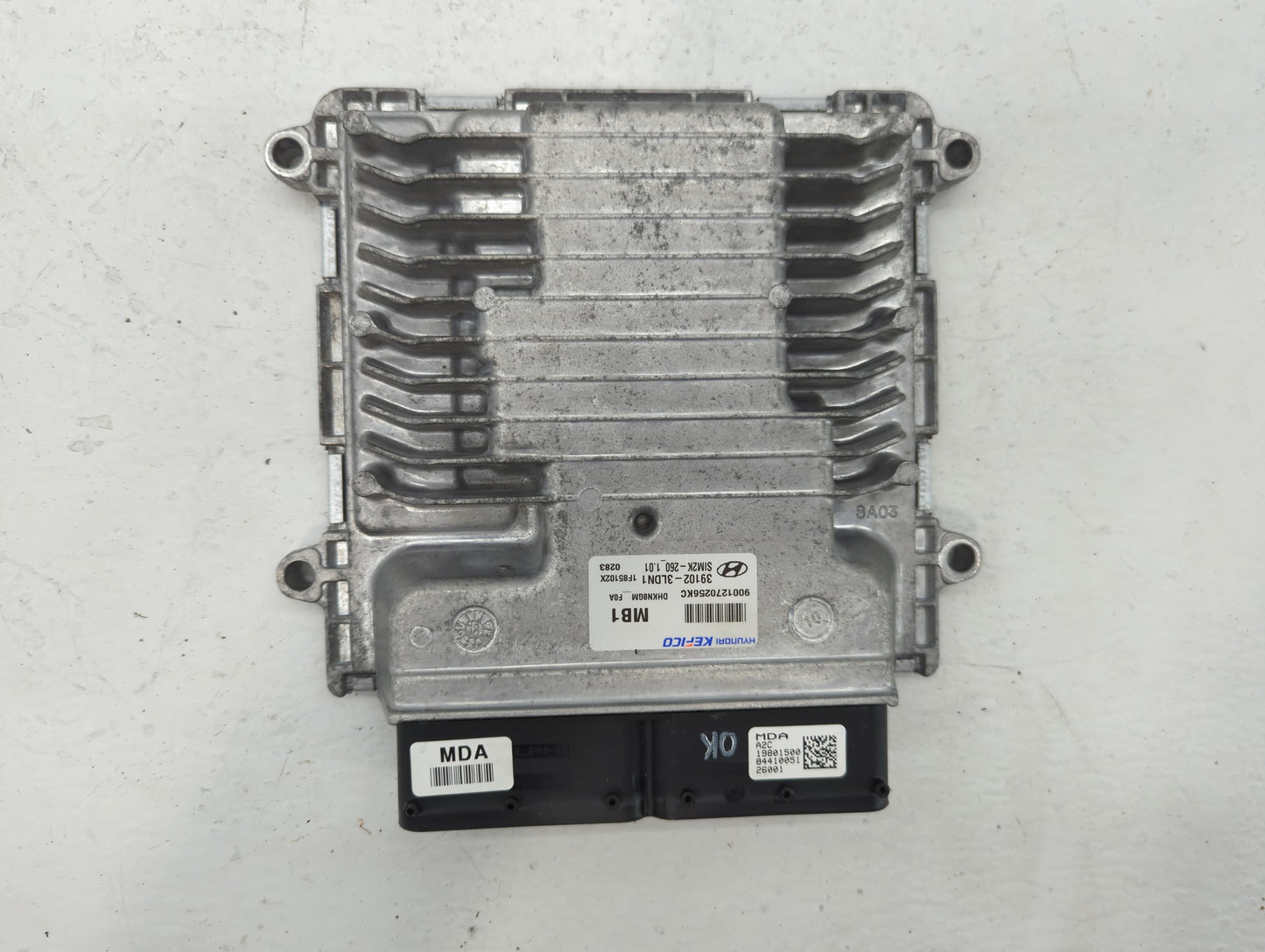2018-2020 Genesis G80 PCM Engine Control Computer ECU ECM PCU OEM P/N:39102-3LDN0 39102-3LDN1 Fits Fits 2018 2019 2020 OEM U
