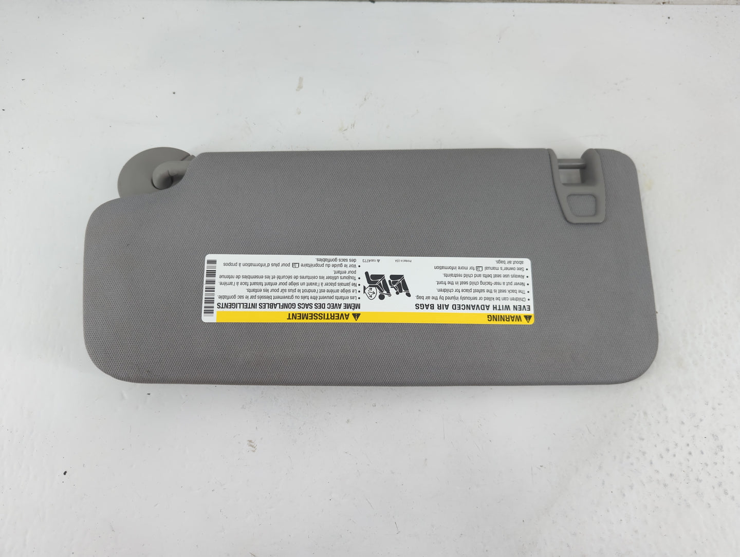 2017-2019 Gmc Acadia Sun Visor Shade Replacement Driver Left Mirror Fits Fits 2017 2018 2019 OEM Used Auto Parts - Oemusedau