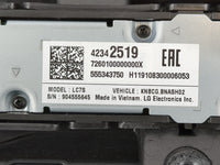 2017-2019 Gmc Acadia Radio AM FM Cd Player Receiver Replacement P/N:42342519 Fits Fits 2017 2018 2019 OEM Used Auto Parts - 
