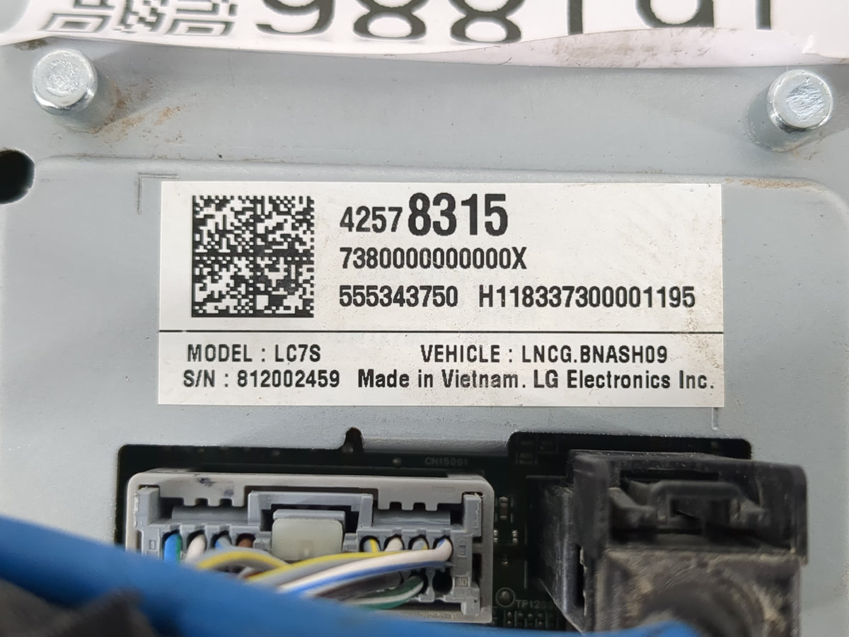 2018-2019 Gmc Acadia Information Radio Display Screen - Oemusedautoparts1.com