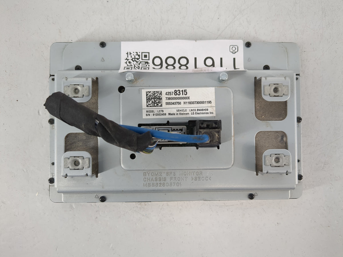 2018-2019 Gmc Acadia Information Radio Display Screen - Oemusedautoparts1.com