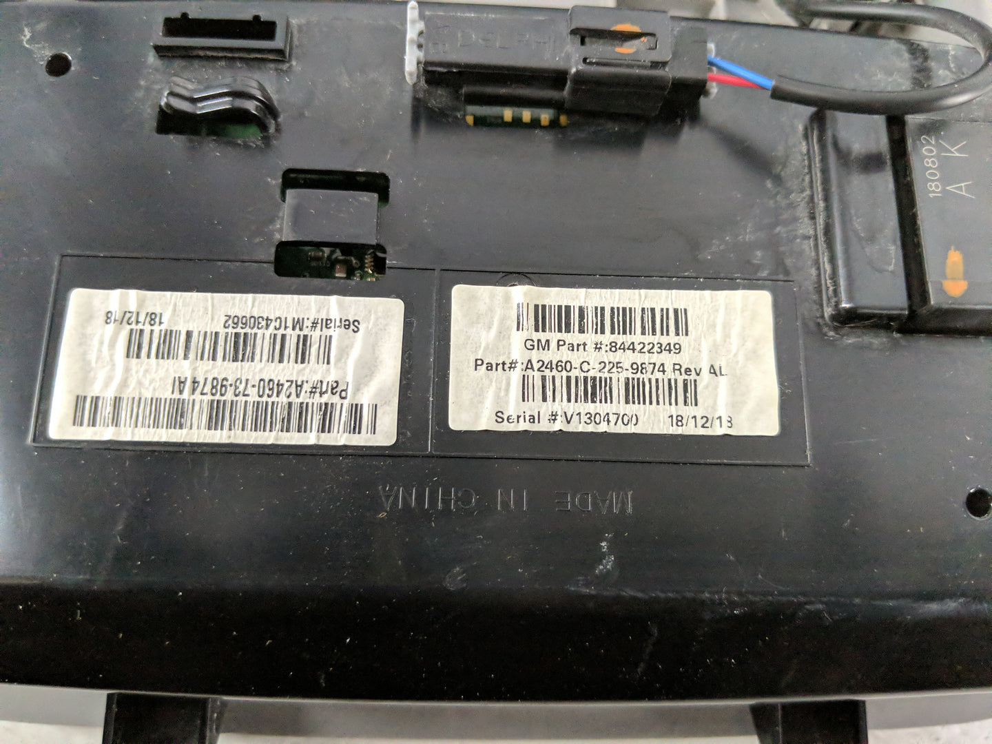 2017-2019 Gmc Acadia Overhead Roof Console - Oemusedautoparts1.com