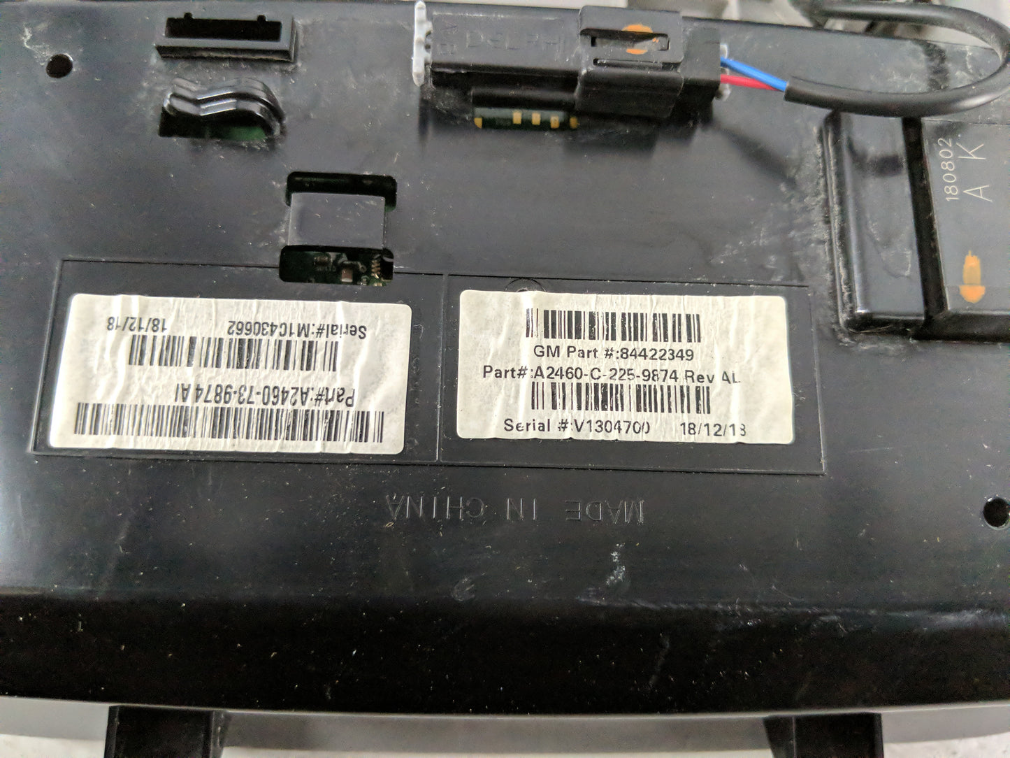 2017-2019 Gmc Acadia Overhead Roof Console - Oemusedautoparts1.com