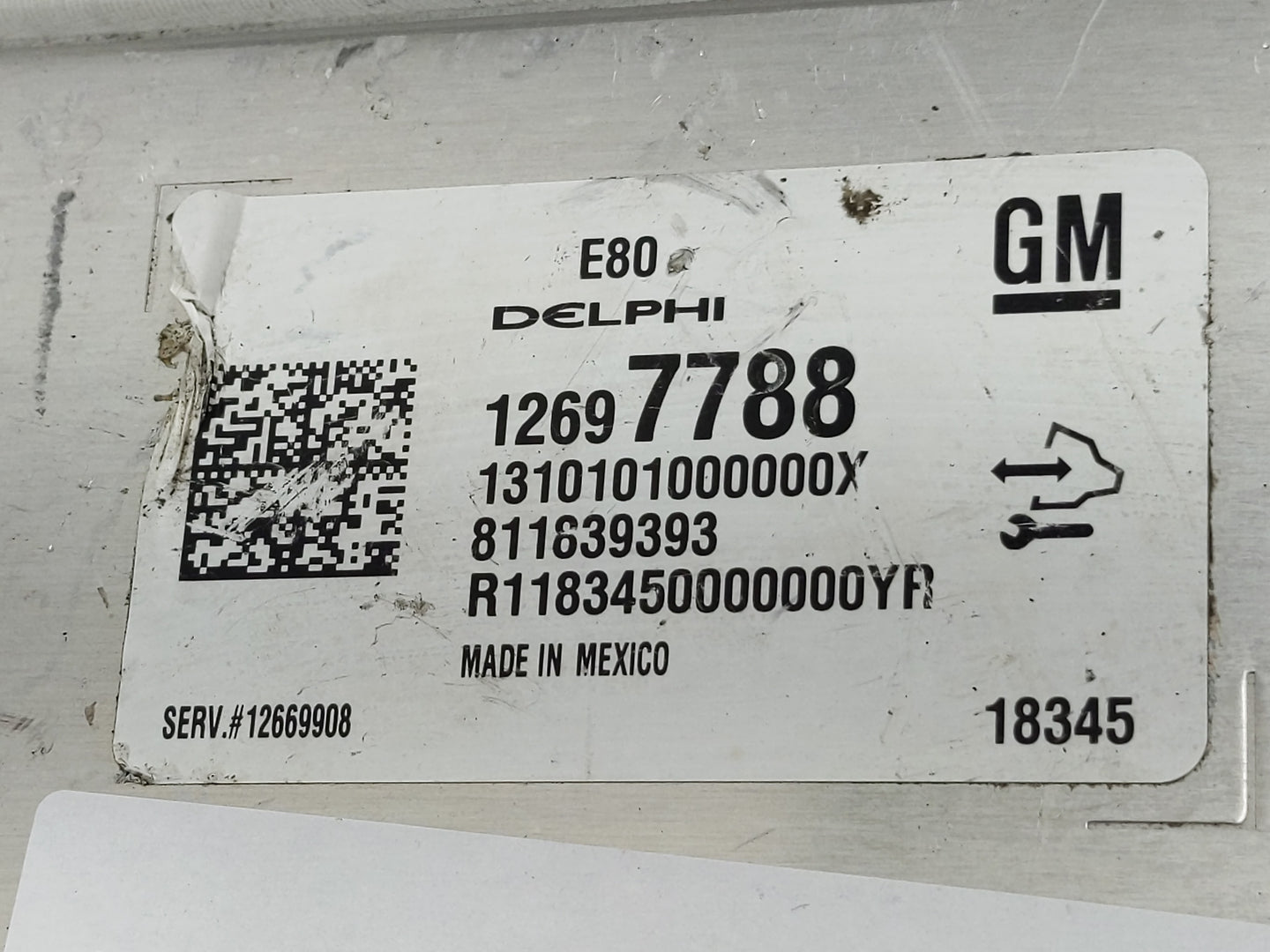2017-2021 Gmc Acadia PCM Engine Control Computer ECU ECM PCU OEM P/N:12697788 Fits Fits 2017 2018 2019 2020 2021 2022 OEM Us