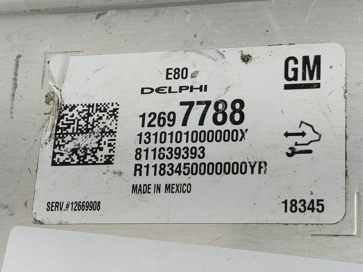 2017-2021 Gmc Acadia PCM Engine Control Computer ECU ECM PCU OEM P/N:12697788 Fits Fits 2017 2018 2019 2020 2021 2022 OEM Us
