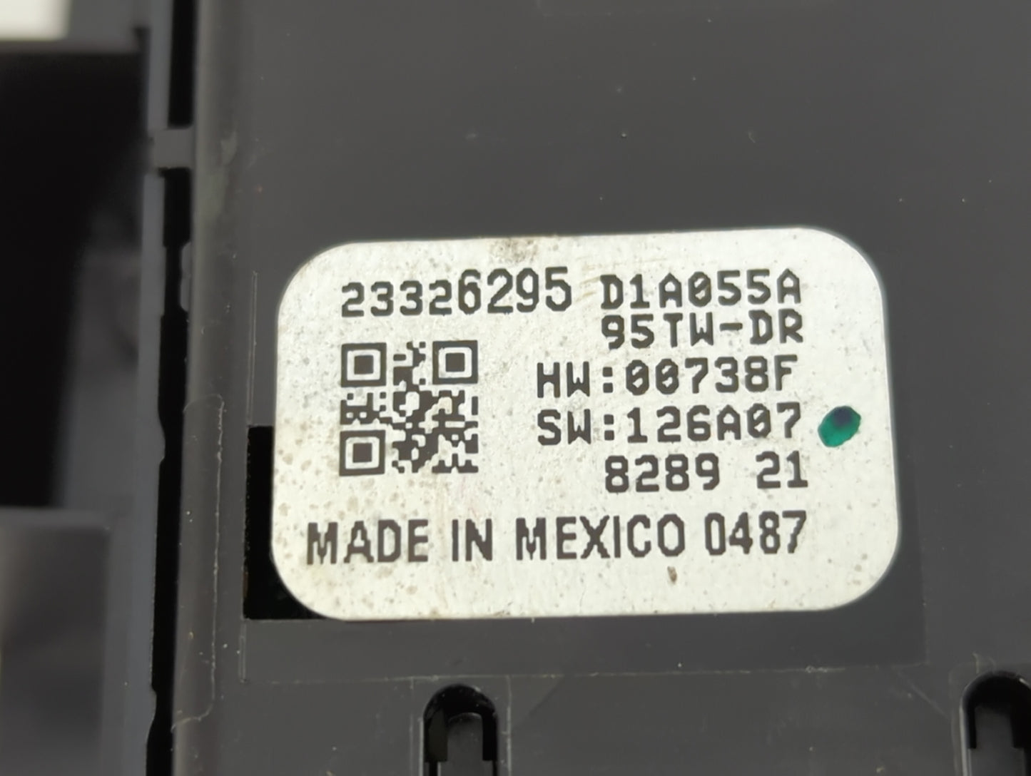 2017-2022 Gmc Acadia Master Power Window Switch Replacement Driver Side Left P/N:23326295 Fits Fits 2017 2018 2019 2020 2021