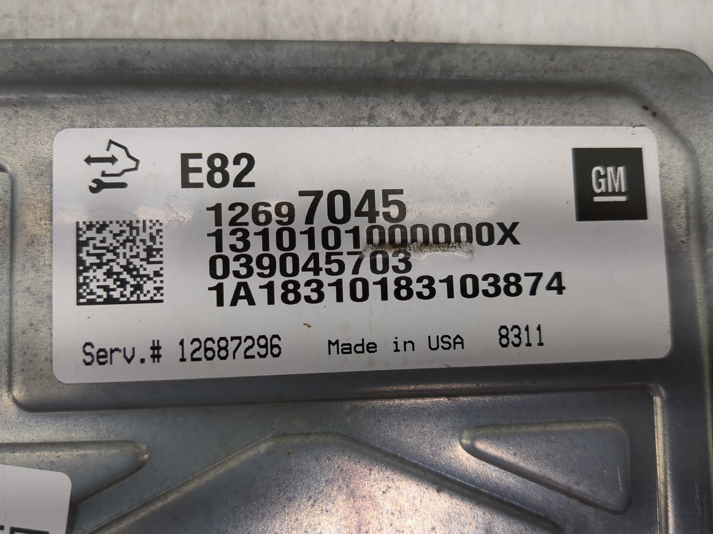 2017-2022 Gmc Acadia PCM Engine Control Computer ECU ECM PCU OEM P/N:12697045 12687296 Fits OEM Used Auto Parts - Oemusedaut