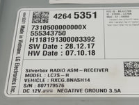 2018-2019 Gmc Acadia Radio AM FM Cd Player Receiver Replacement P/N:42645351 555343750, LC7S-R Fits Fits 2018 2019 2020 OEM 