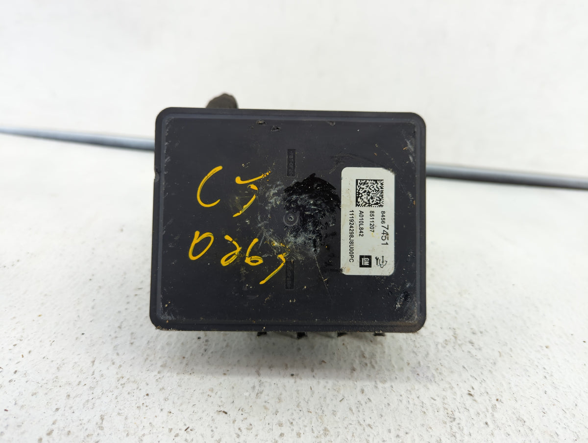 2019 Gmc Acadia Anti-Lock Brake ABS Pump Module Actuator OEM P/N:84738977 84503307 Fits Fits 2020 2021 2022 OEM Used Auto Pa