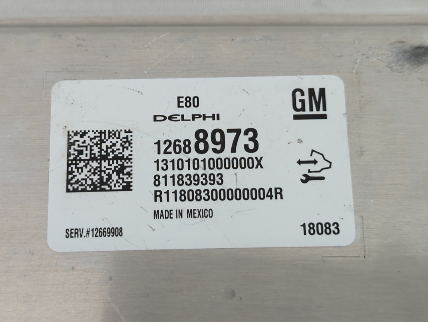 2017-2021 Gmc Acadia PCM Engine Control Computer ECU ECM PCU OEM P/N:12688973 12688128 Fits Fits 2017 2018 2019 2020 2021 20