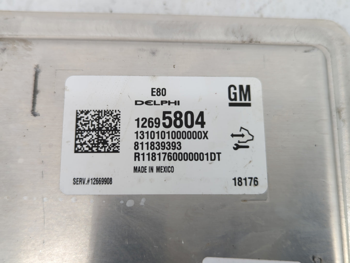2017-2021 Gmc Acadia PCM Engine Control Computer ECU ECM PCU OEM P/N:12695804 12669908 Fits Fits 2017 2018 2019 2020 2021 20