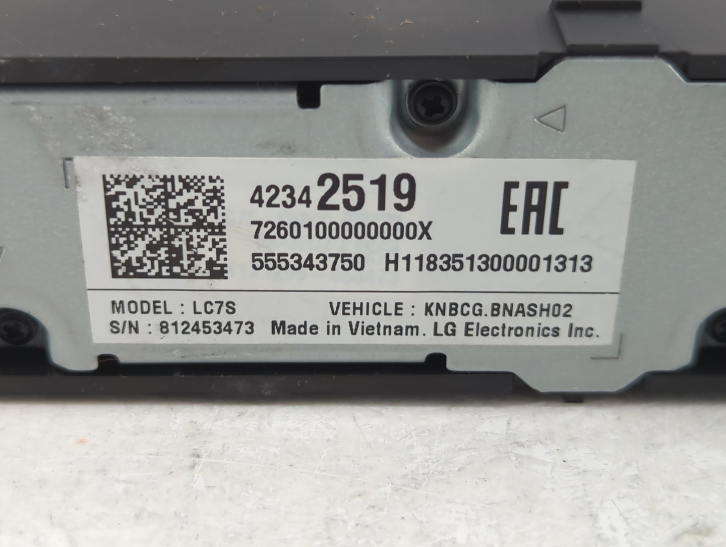 2018-2019 Gmc Acadia Radio Control Panel - Oemusedautoparts1.com
