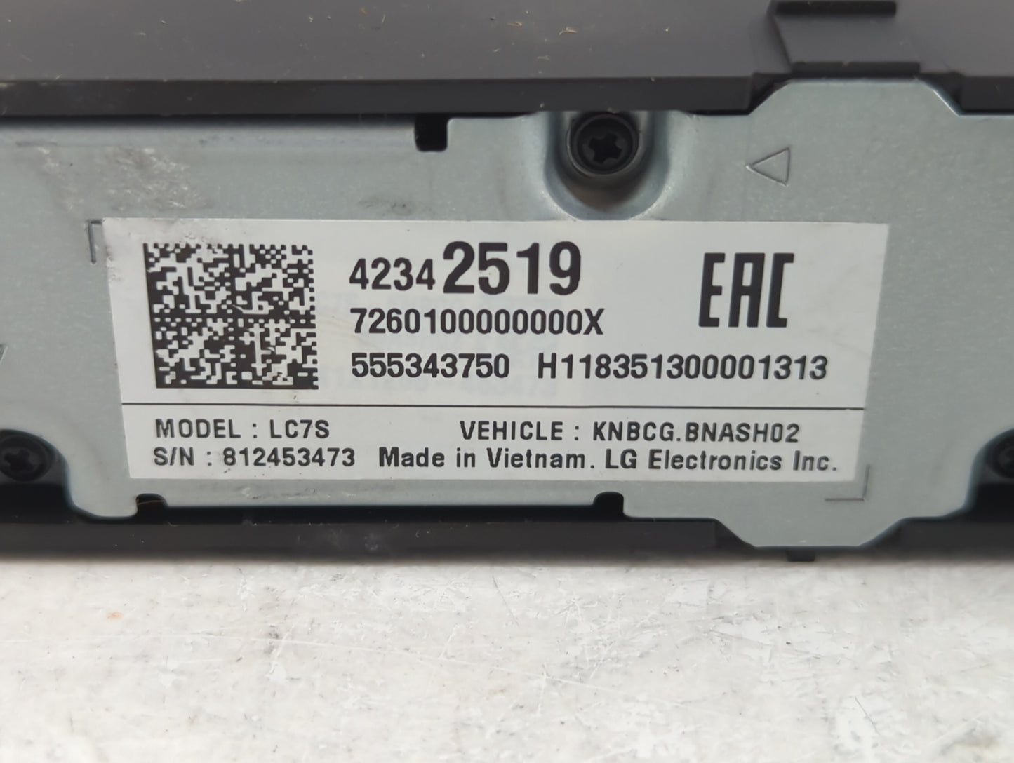 2018-2019 Gmc Acadia Radio Control Panel - Oemusedautoparts1.com