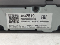 2018-2019 Gmc Acadia Radio Control Panel - Oemusedautoparts1.com