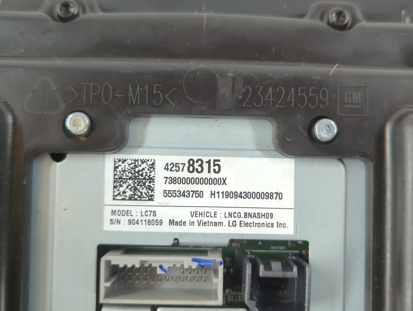 2018-2019 Gmc Acadia Radio AM FM Cd Player Receiver Replacement P/N:42578315 Fits Fits 2018 2019 OEM Used Auto Parts - Oemus