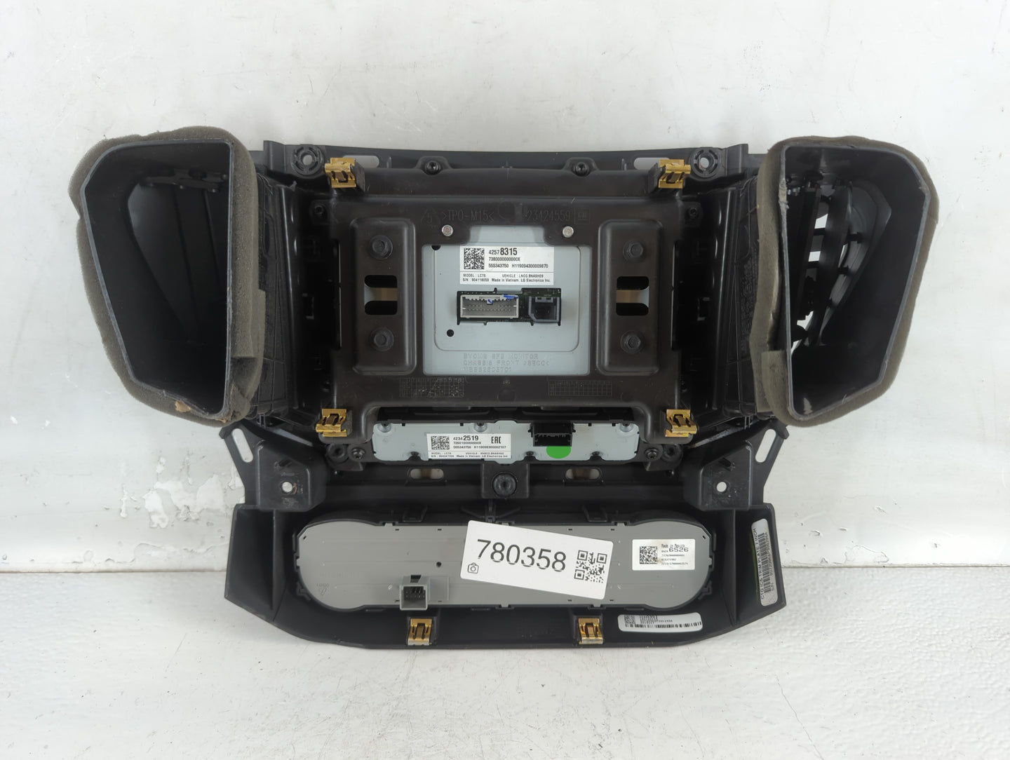 2018-2019 Gmc Acadia Radio AM FM Cd Player Receiver Replacement P/N:42578315 Fits Fits 2018 2019 OEM Used Auto Parts - Oemus