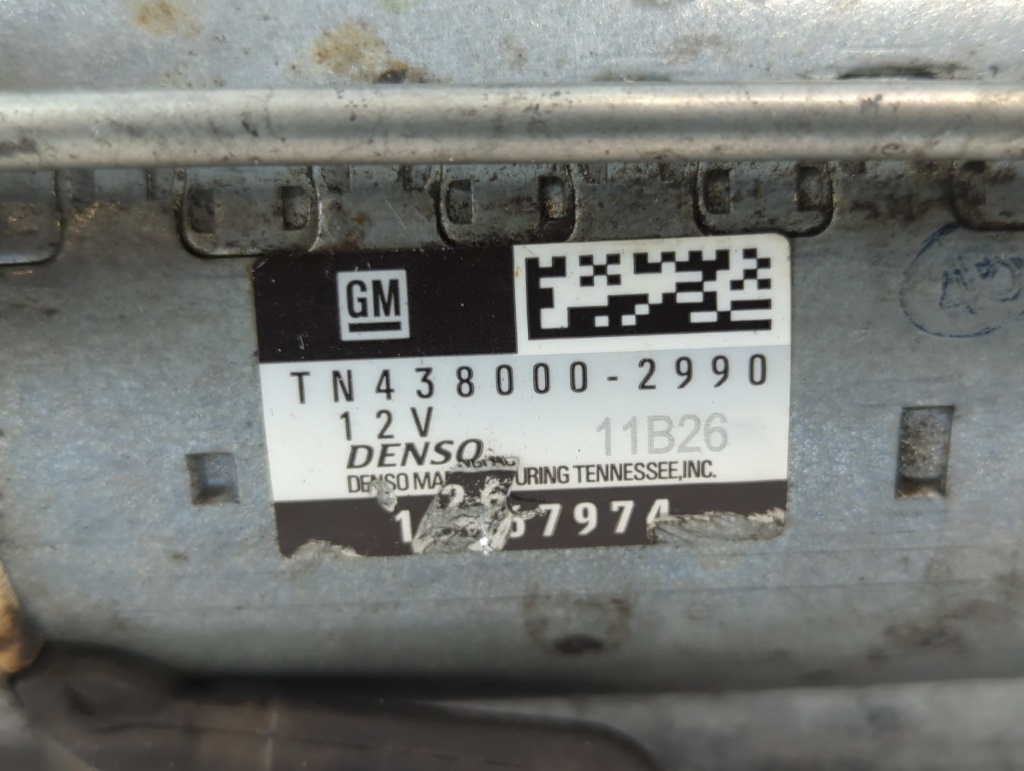 2017-2022 Gmc Acadia Car Starter Motor Solenoid OEM P/N:TN438000-2990 Fits Fits 2016 2017 2018 2019 2020 2021 2022 OEM Used 